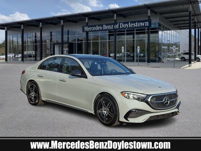2026 Mercedes-Benz E-Class E 350 4MATIC® Sedan