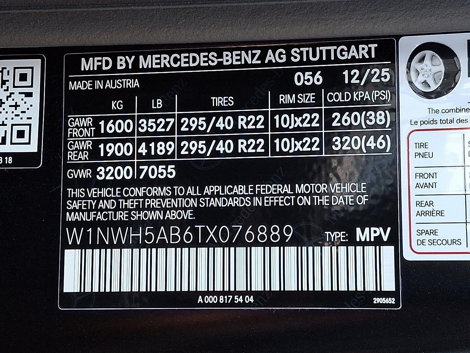 2026 Mercedes-Benz G-Class AMG® G 63 SUV