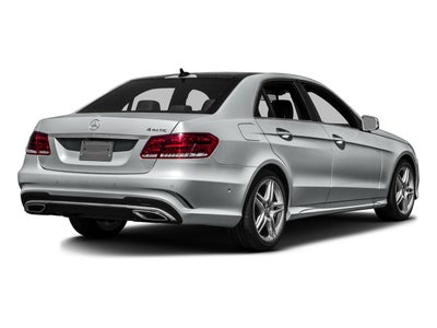 2016 Mercedes-Benz E-Class E 350 4MATIC® Luxury Sedan