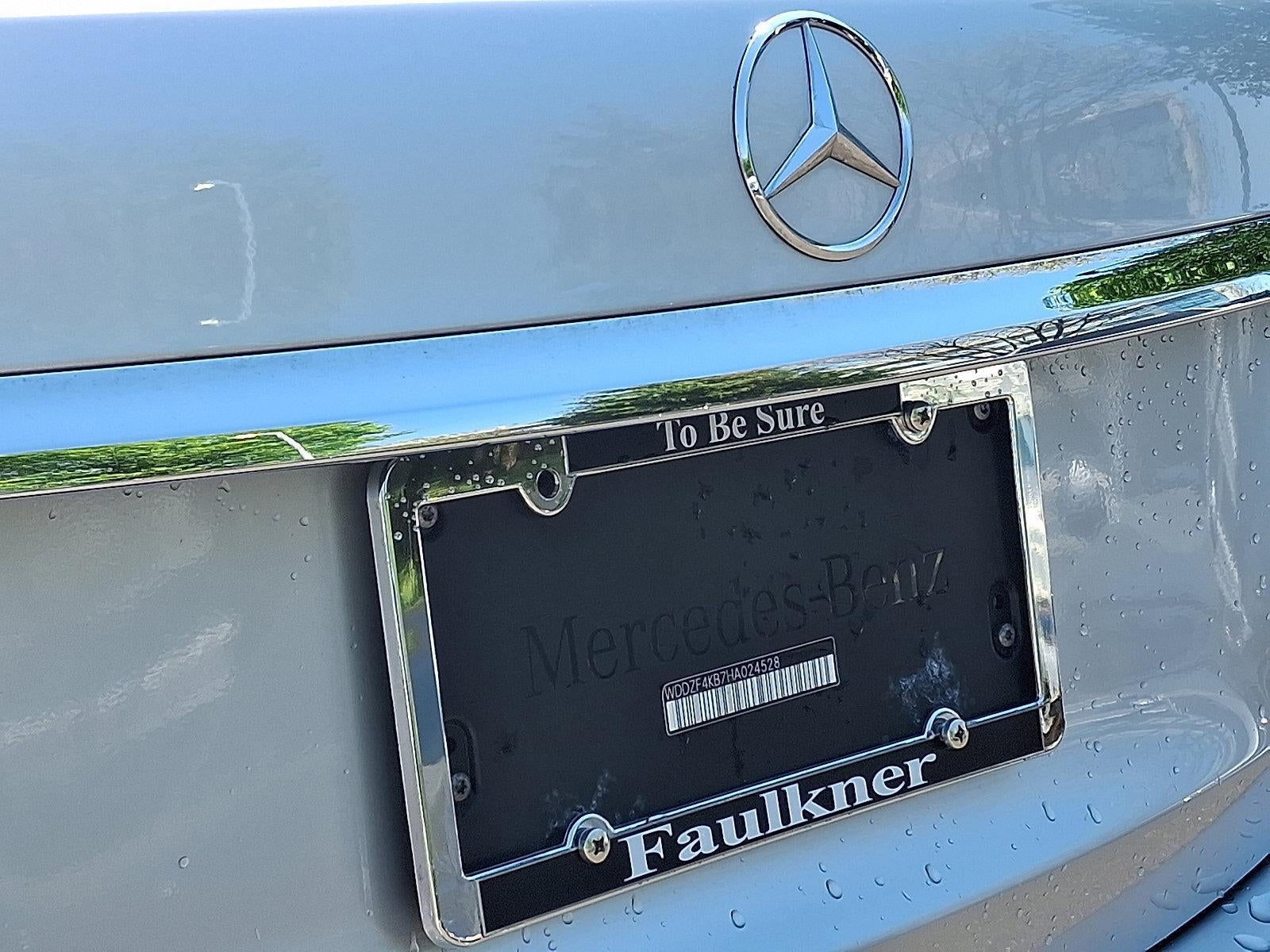2017 Mercedes-Benz E-Class E 300 Luxury 4MATIC® Sedan