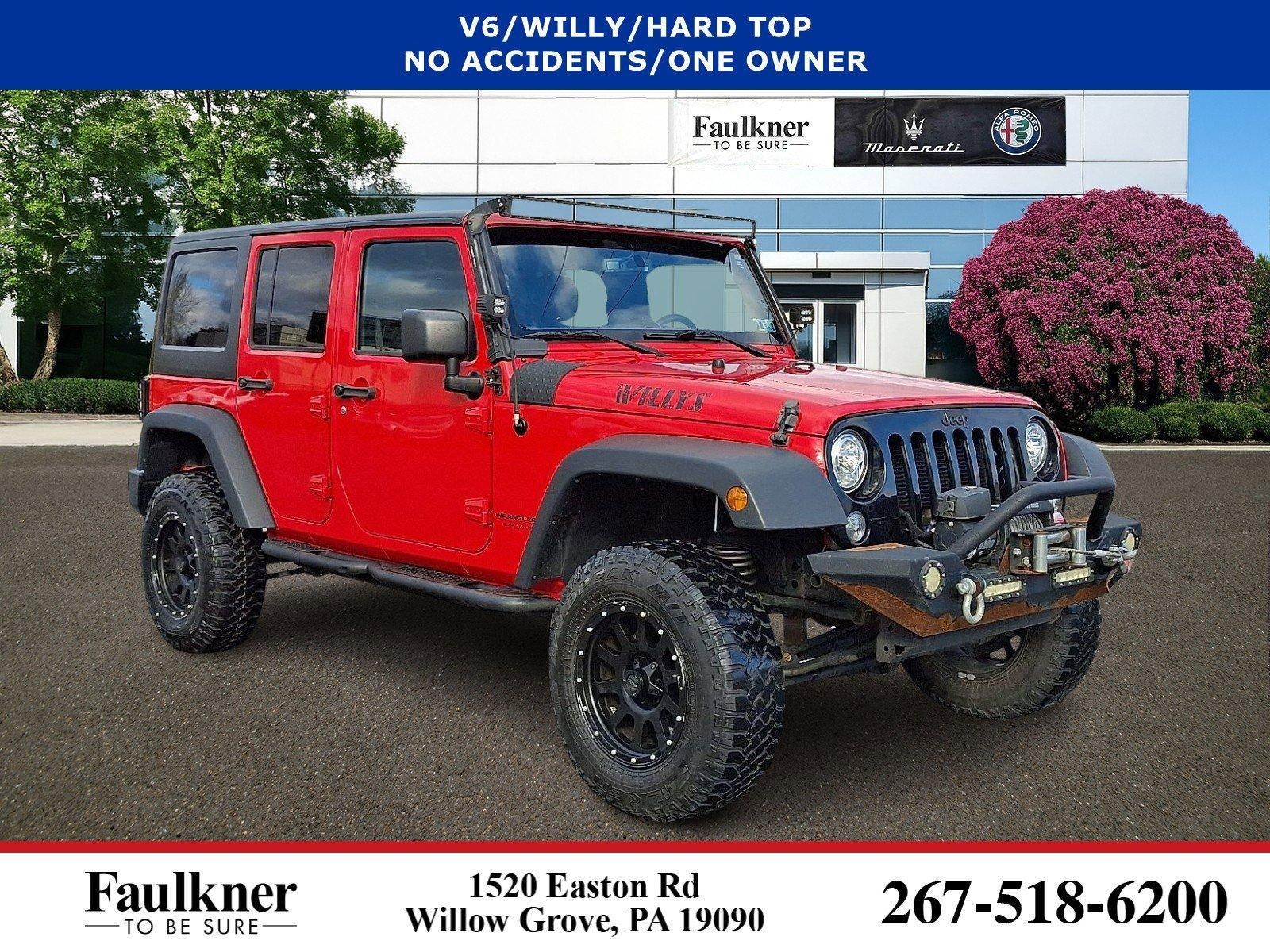 2018 Jeep Wrangler JK Unlimited Willys Wheeler W 4x4