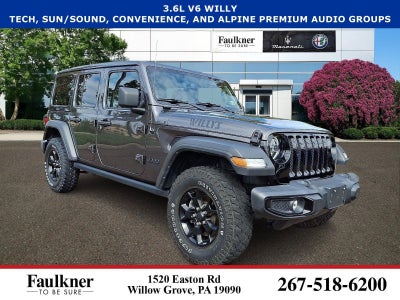 2022 Jeep Wrangler Unlimited Willys 4x4