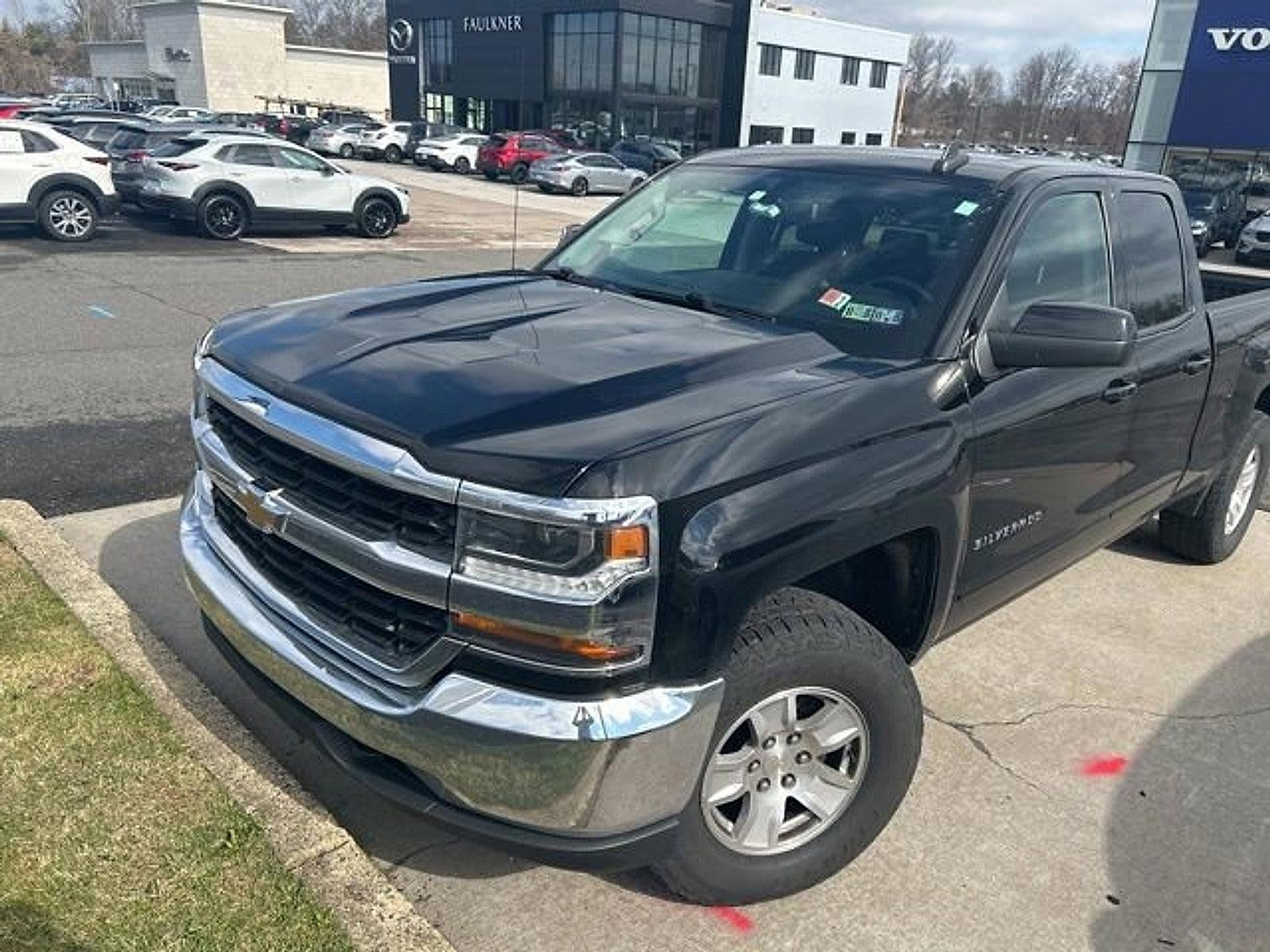 2018 Chevrolet Silverado 1500 Double Cab Standard Box 4-Wheel Drive LT
