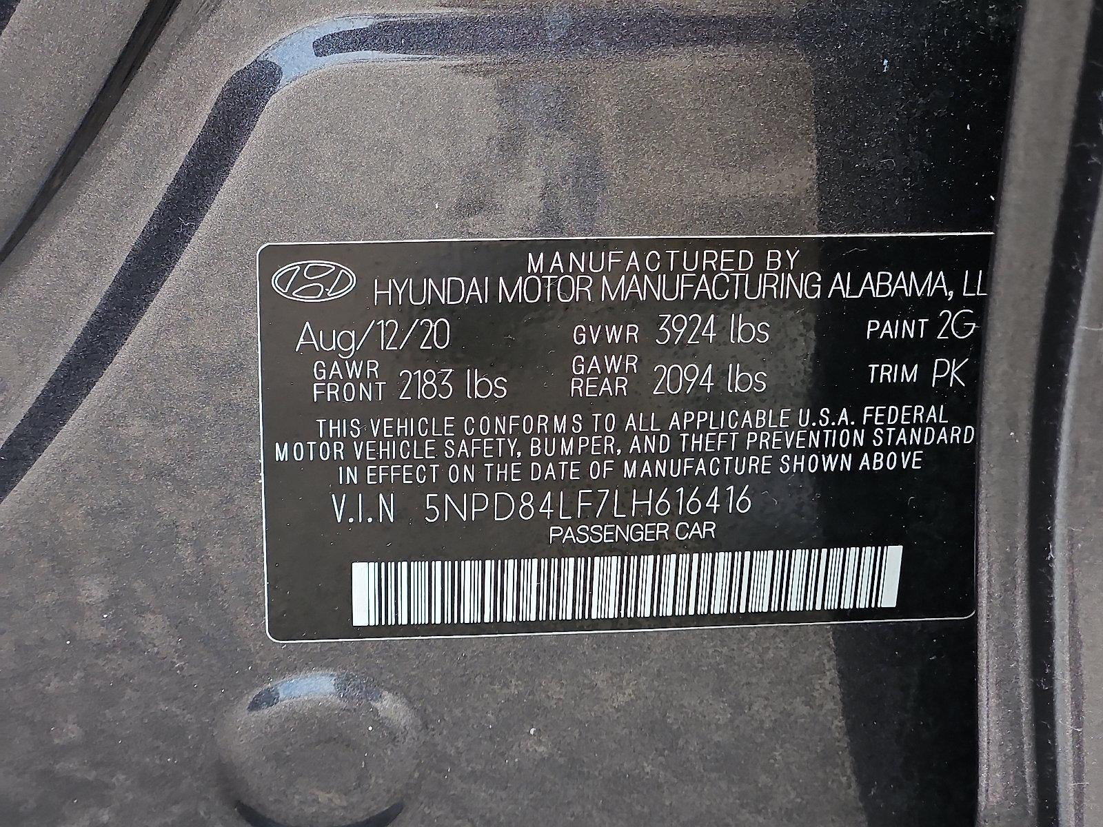 2020 Hyundai ELANTRA Limited IVT