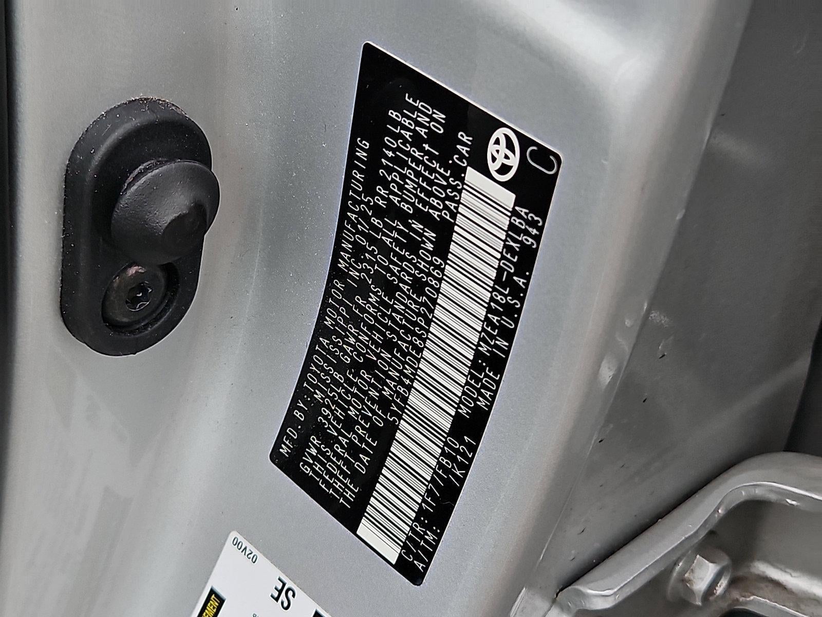 2025 Toyota Corolla LE CVT (Natl)