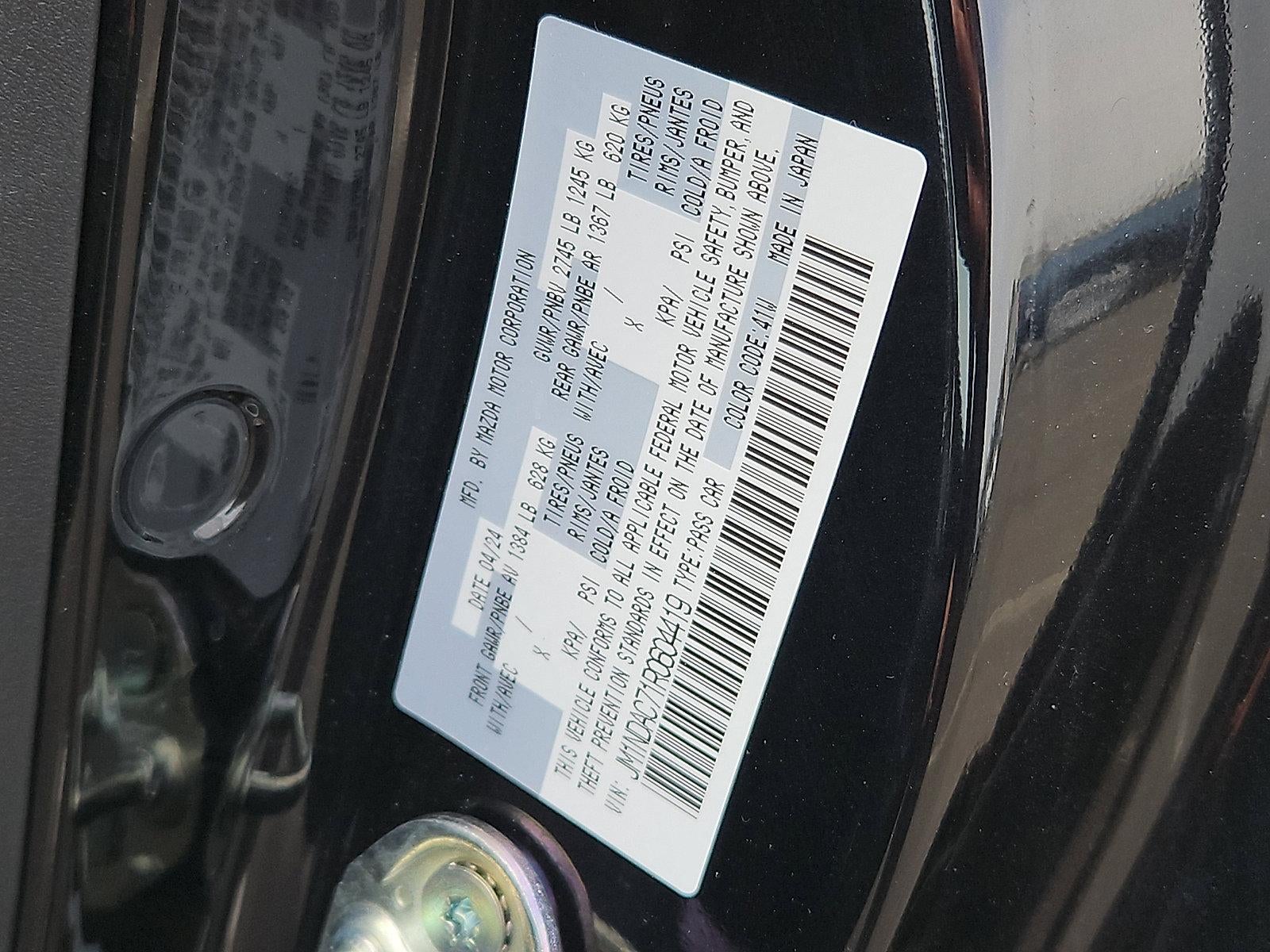 2024 Mazda Mazda MX-5 Miata Club Manual