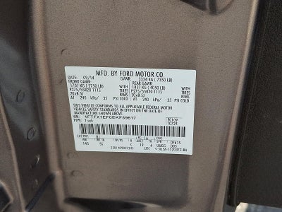 2014 Ford F-150 4WD SuperCab 6-1/2 Ft Box XL