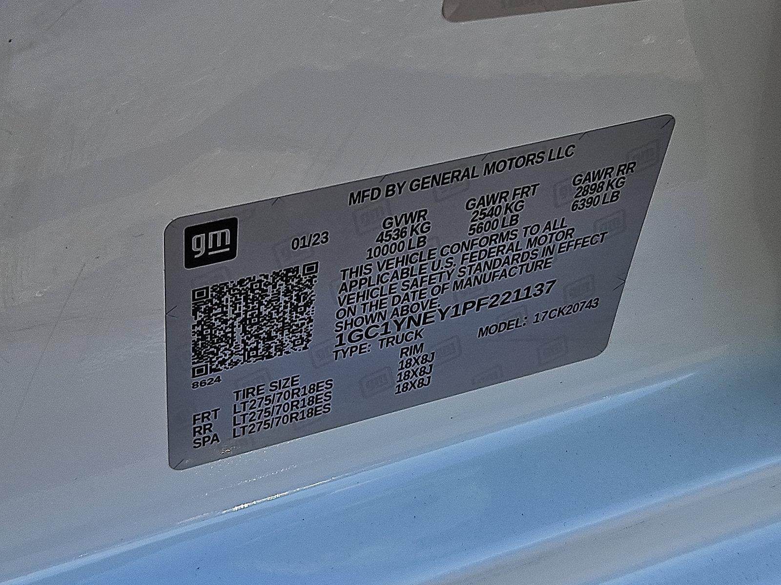 2023 Chevrolet Silverado 2500 HD Crew Cab Standard Box 4-Wheel Drive LT