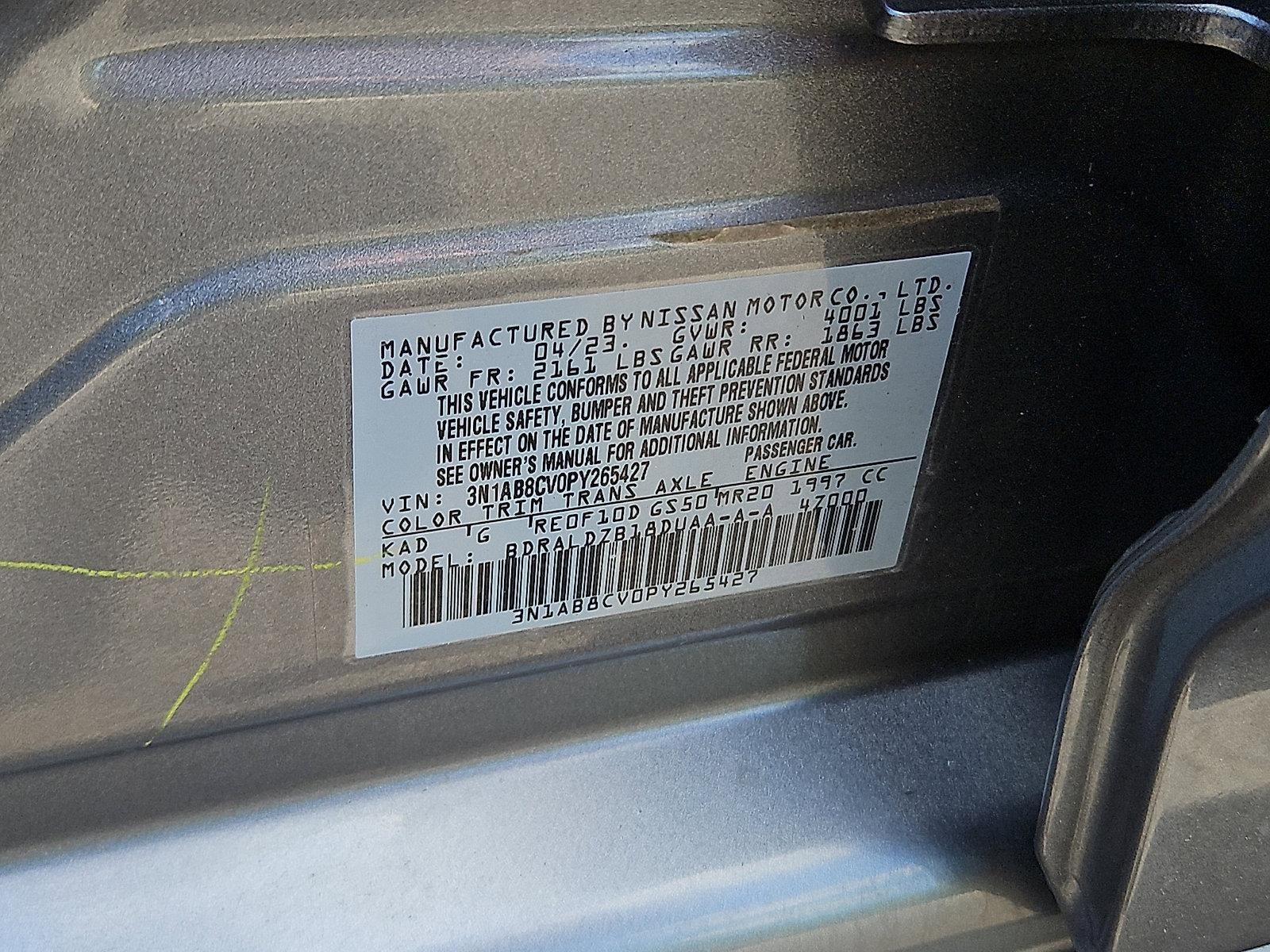2023 Nissan Sentra SV