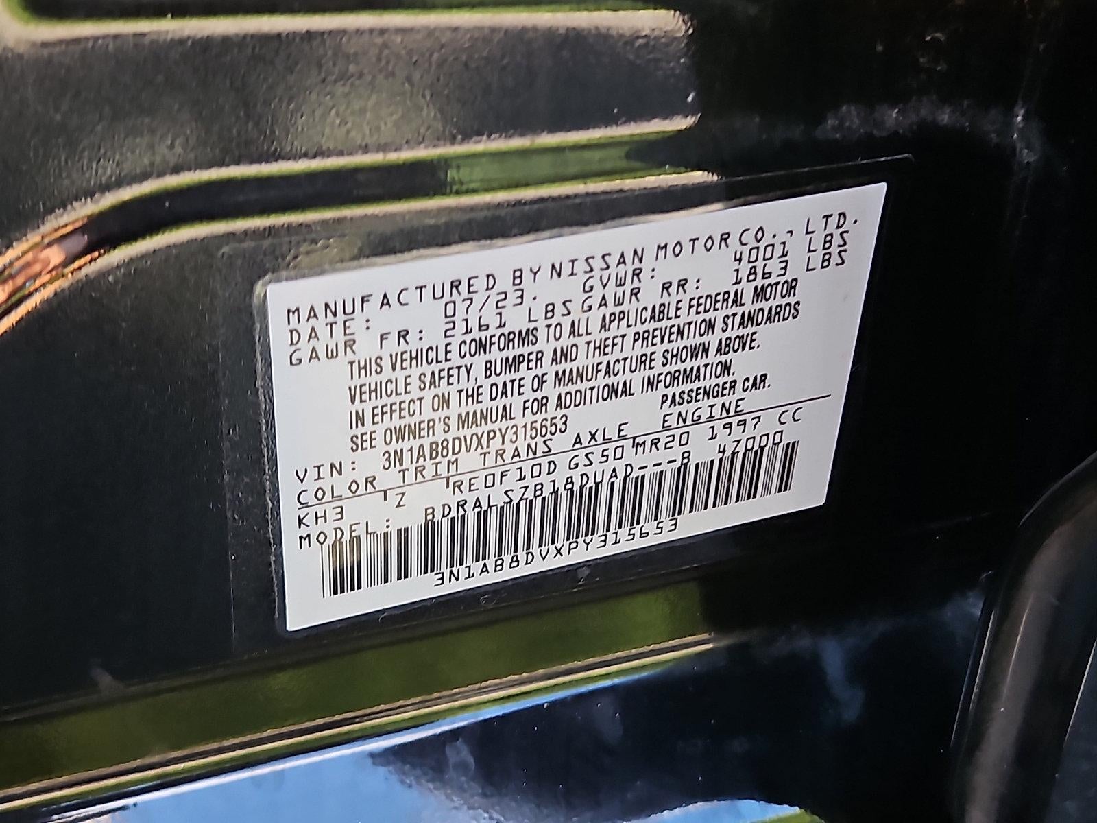 2023 Nissan Sentra SR