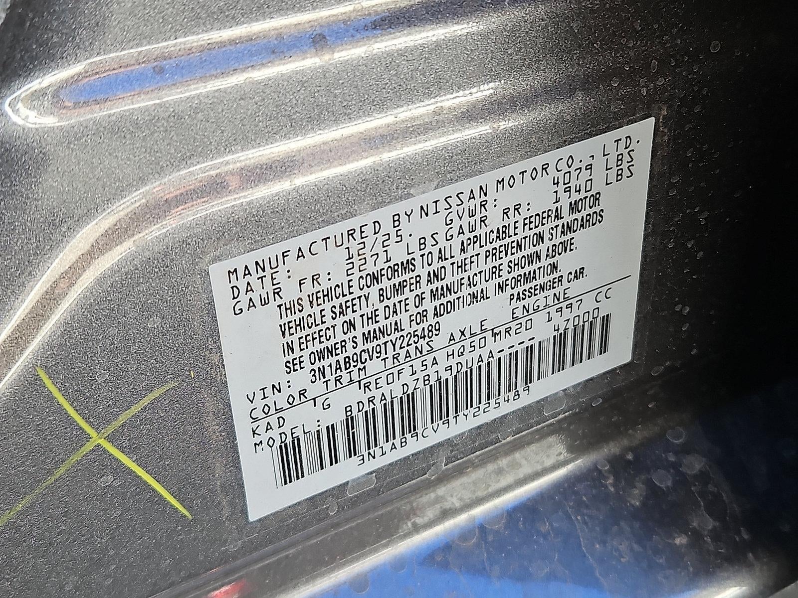 2026 Nissan Sentra SV Sedan