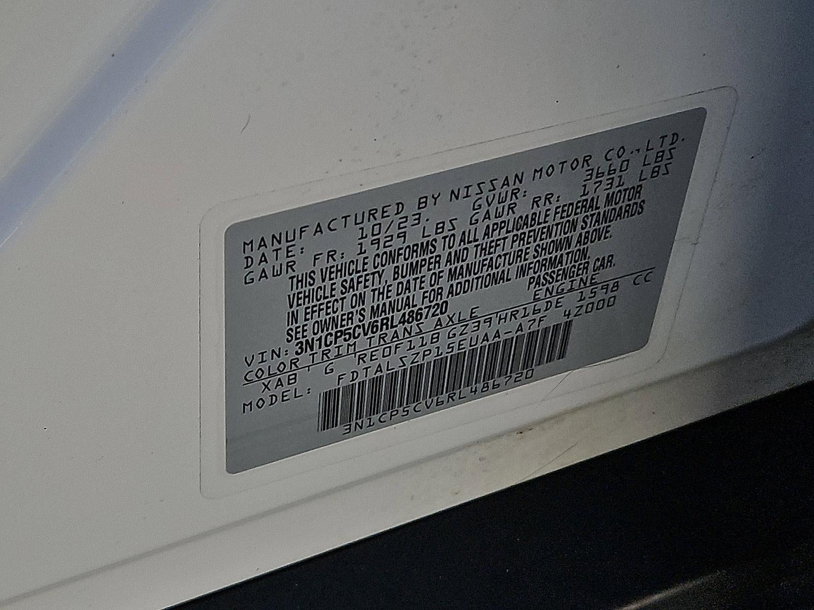 2024 Nissan Kicks SV