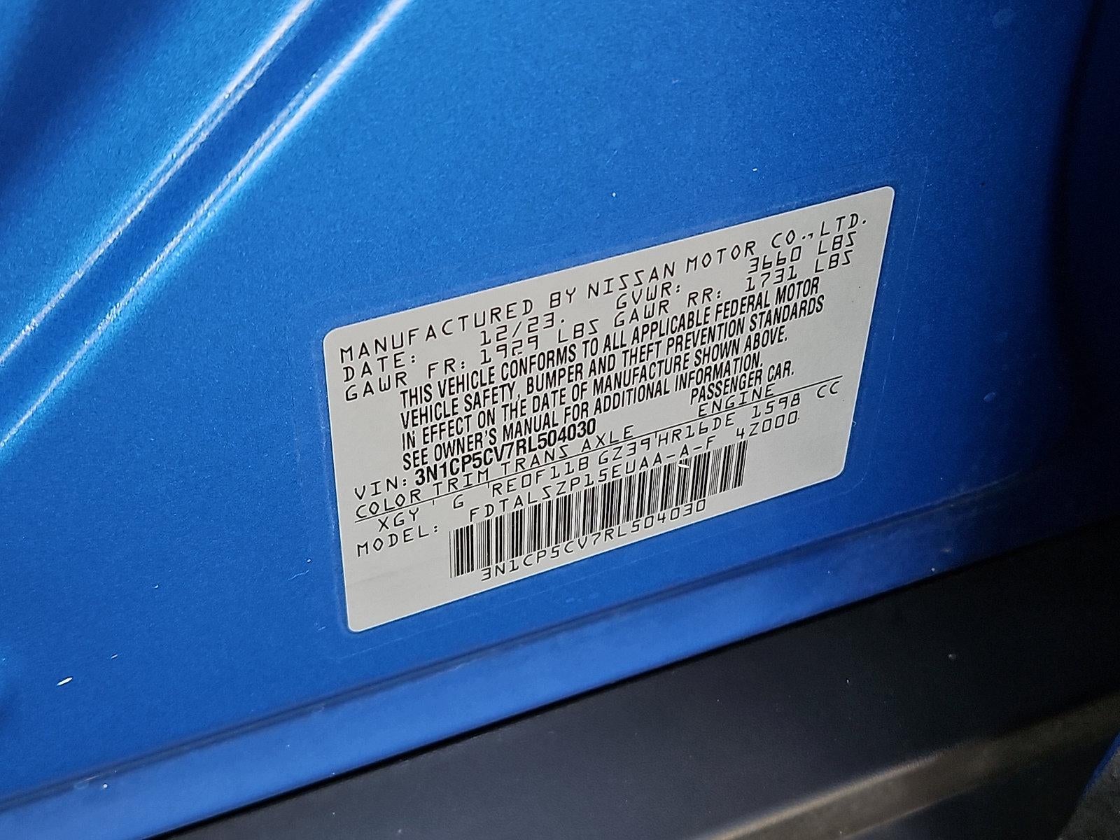 2024 Nissan Kicks SV