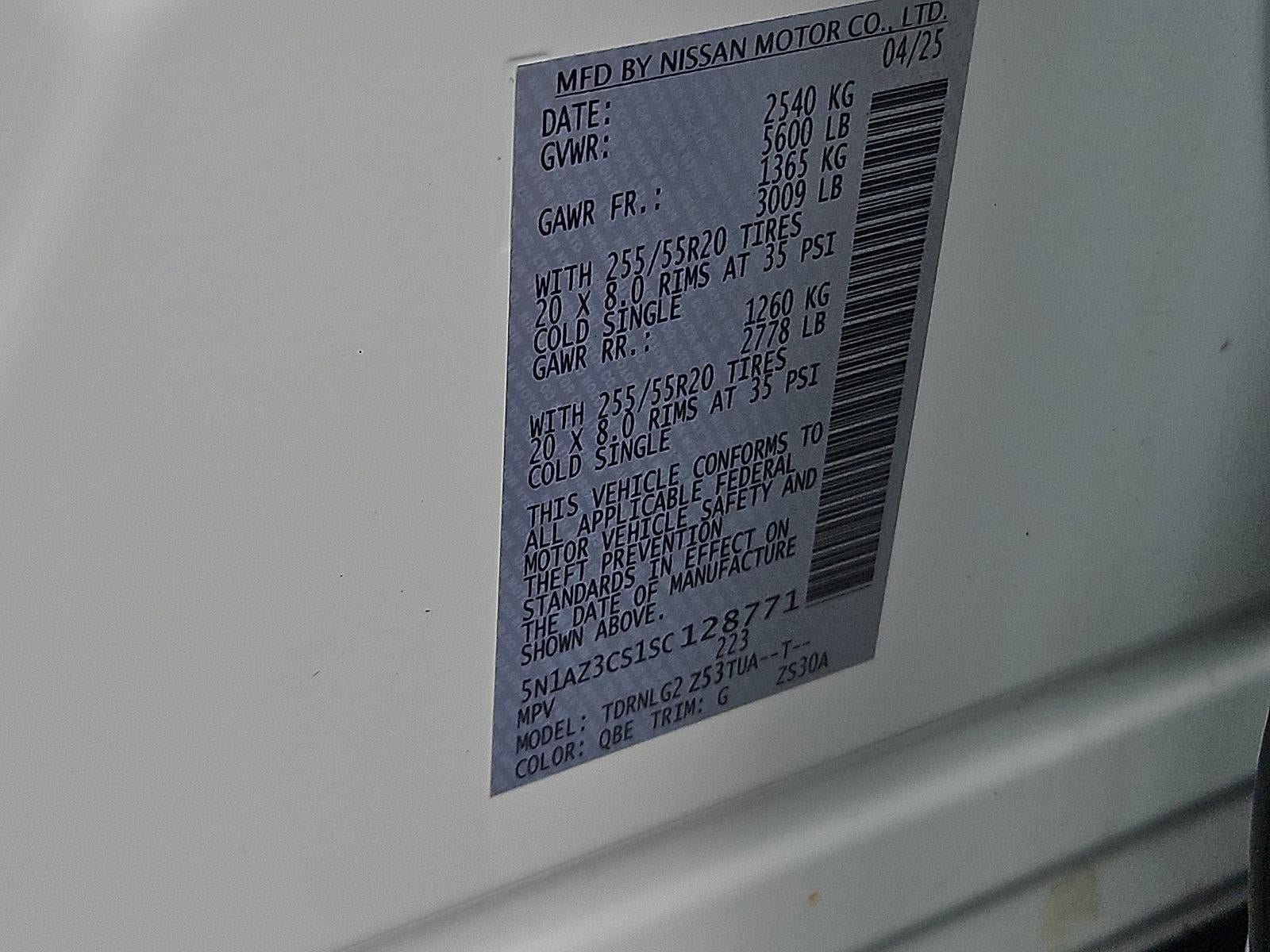 2025 Nissan Murano SL