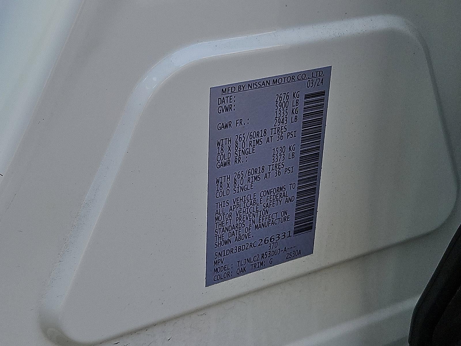 2024 Nissan Pathfinder Rock Creek®