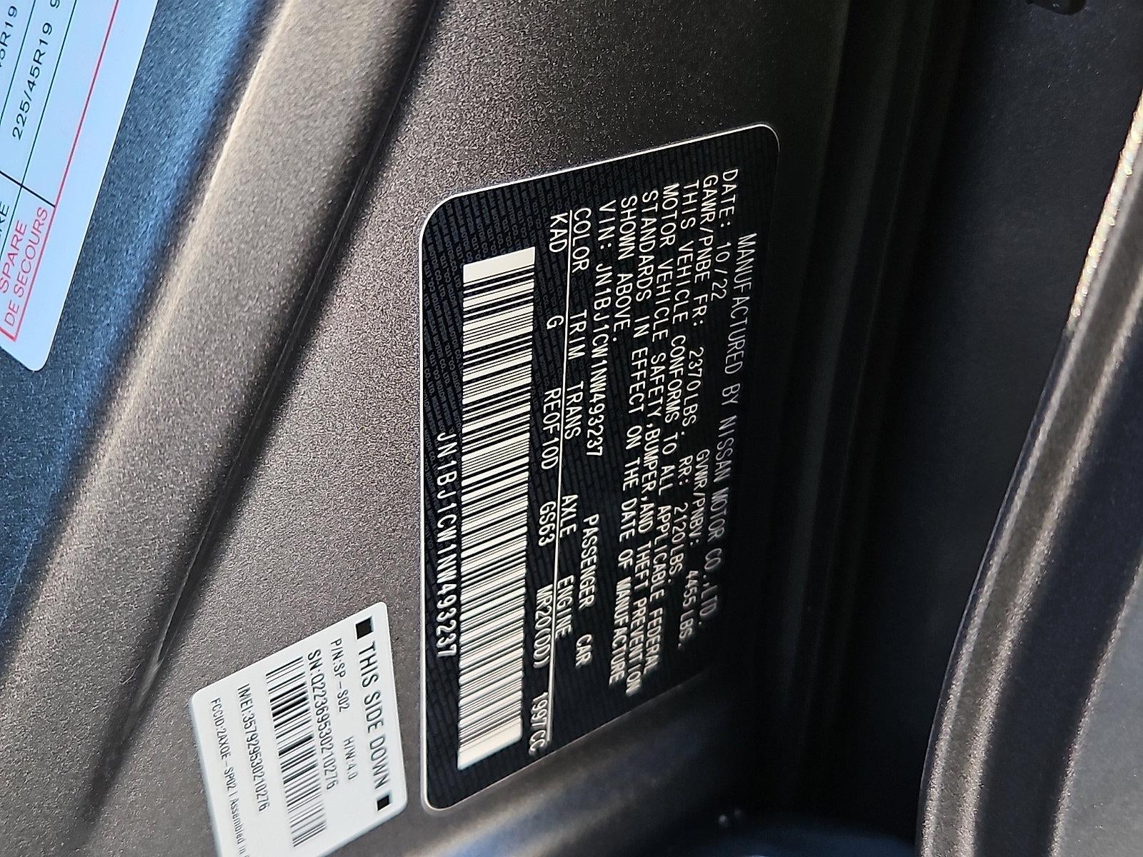 2022 Nissan Rogue Sport SL