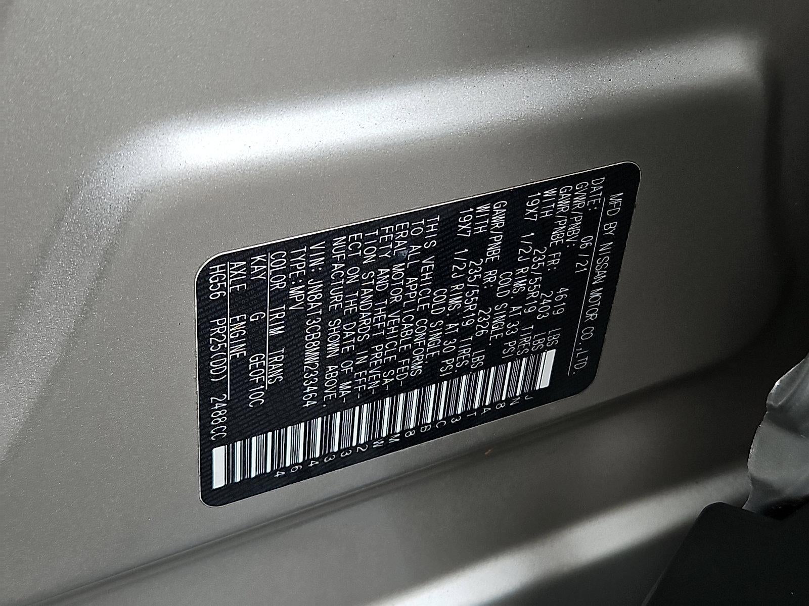 2021 Nissan Rogue SL