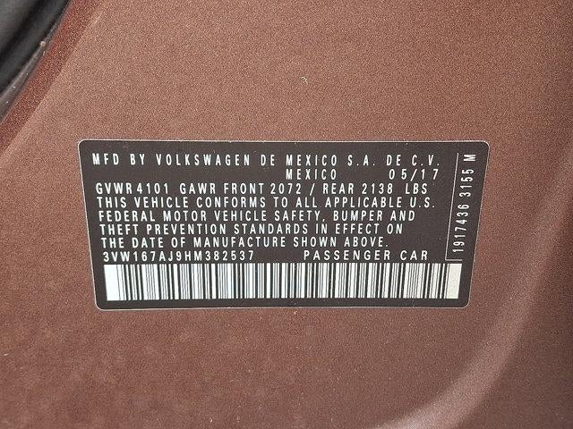 2017 Volkswagen Jetta 1.4T S Manual