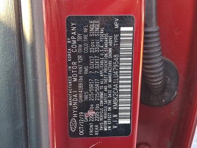 2020 Hyundai KONA SEL Auto AWD