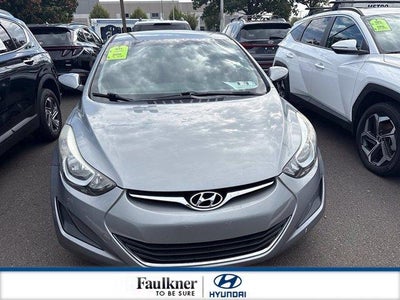 2016 Hyundai ELANTRA 4dr Sdn Auto SE