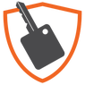 Buick Guaranteed Asset Protection (GAP) Coverage Logo with Car Key Icon - Faulkner Buick GMC Trevose in Trevose PA