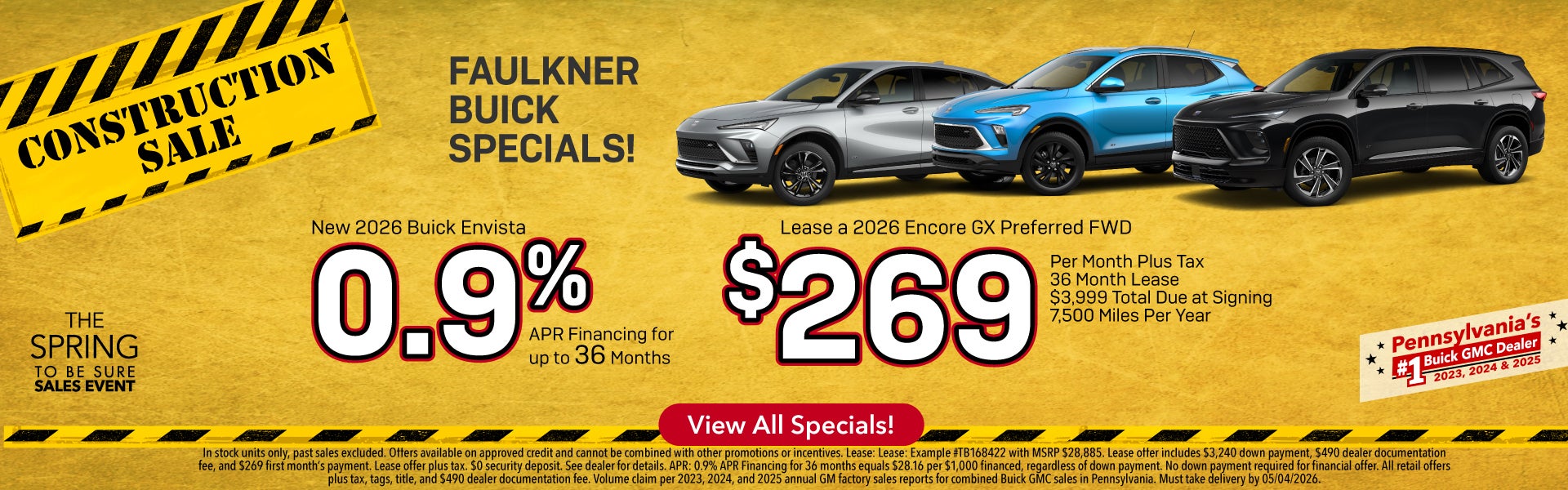 Faulkner Buick Specials