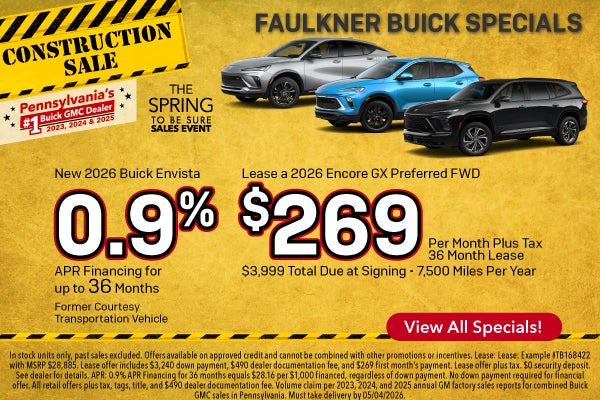 Faulkner Buick Specials
