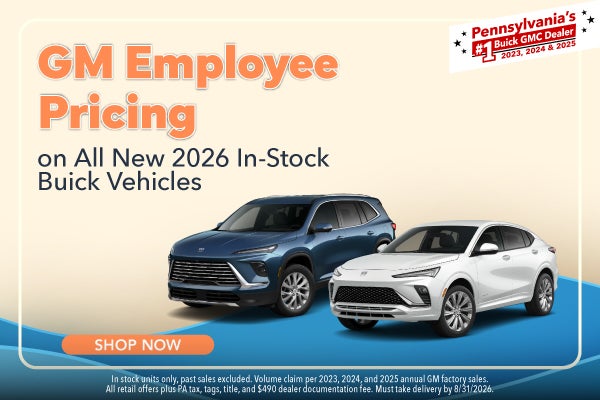 August Buick Specials