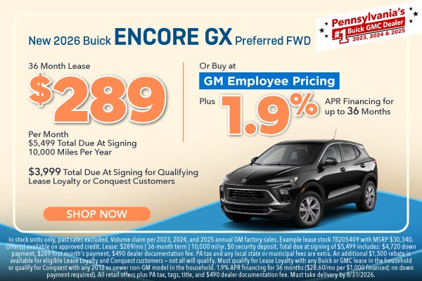 New 2026 Buick Encore GX Preferred FWD