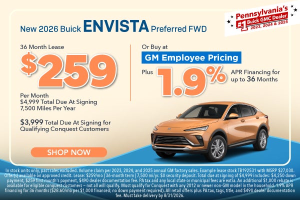 New 2026 Buick Envista Preferred FWD