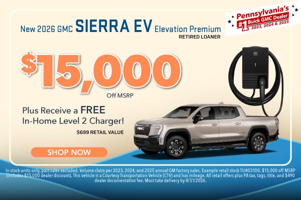 2026 GMC Sierra EV Elevation Premium