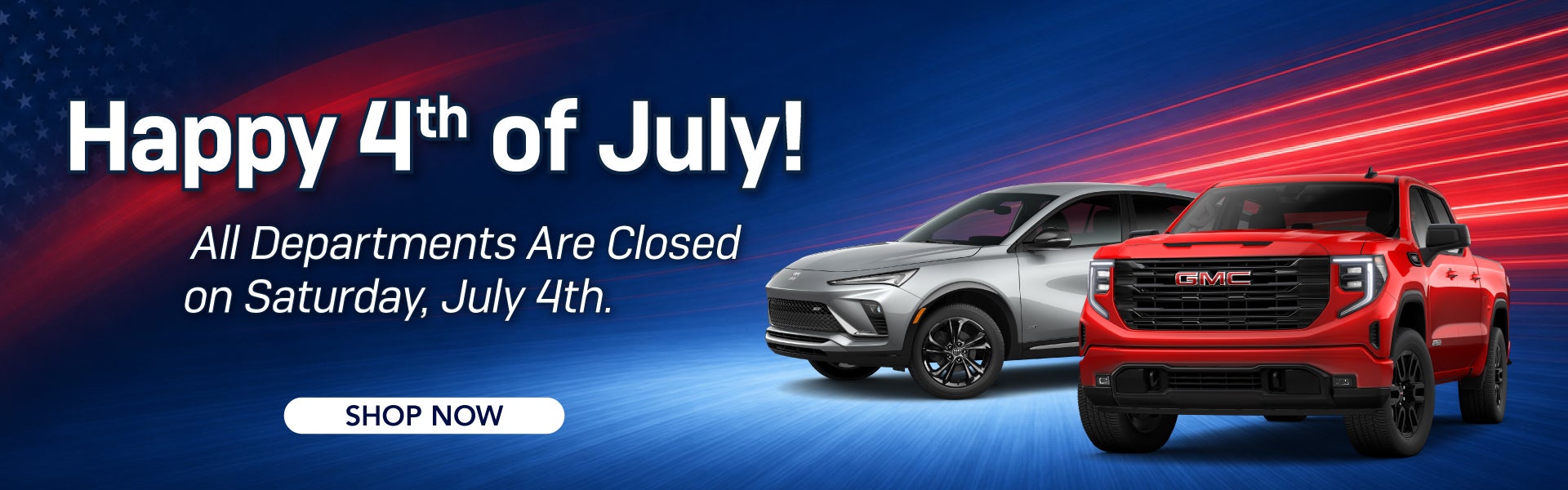 Closed 4th of July