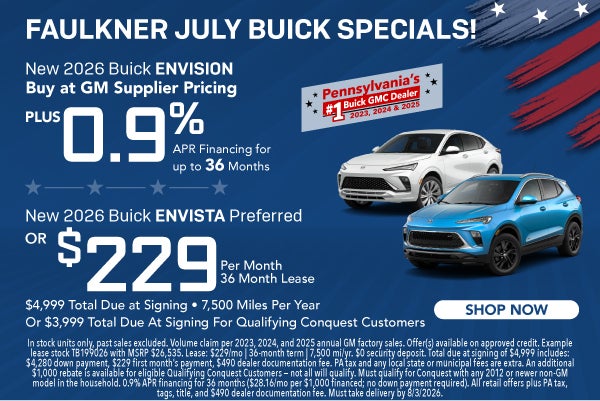 Faulkner Buick Specials