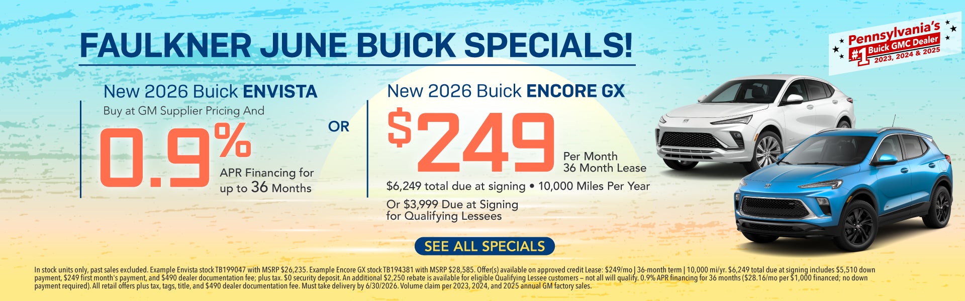 June Specials Buick
