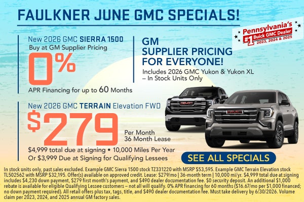 June Specials GMC