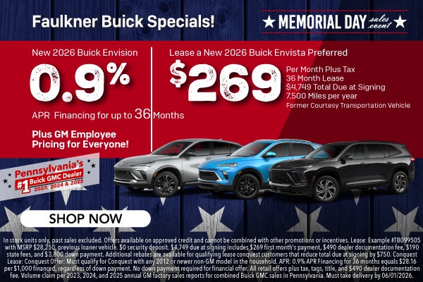 Faulkner Buick Specials