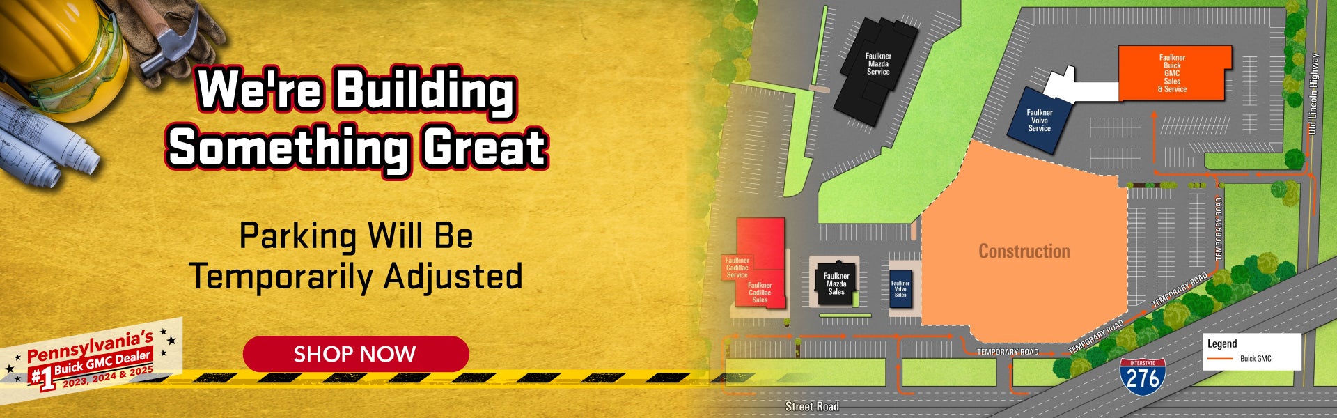 We're Building Something Great - Under Construction