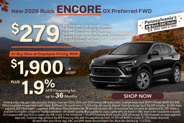 New 2026 Buick Encore GX Preferred FWD