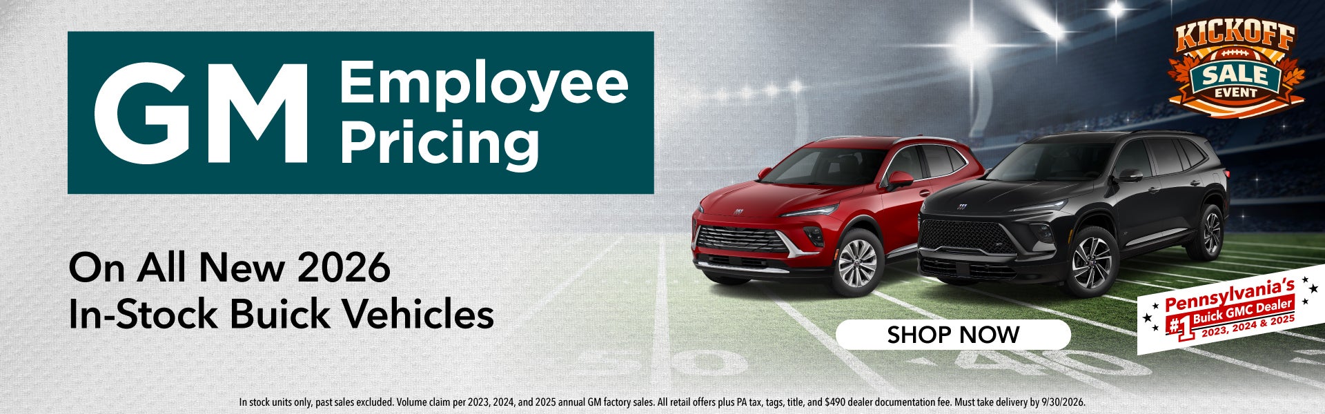August Buick Specials