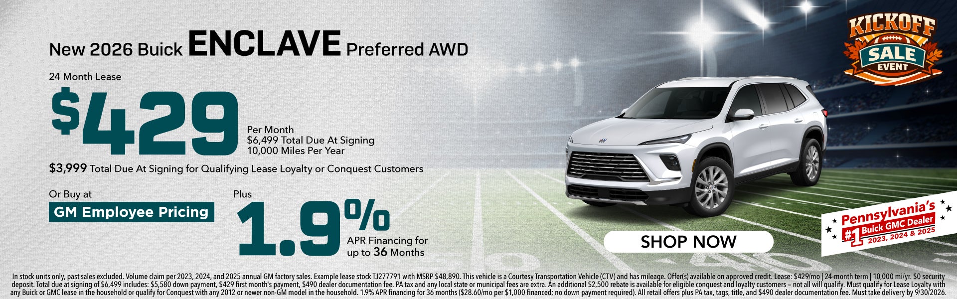 2026 Buick Enclave Preferred FWD