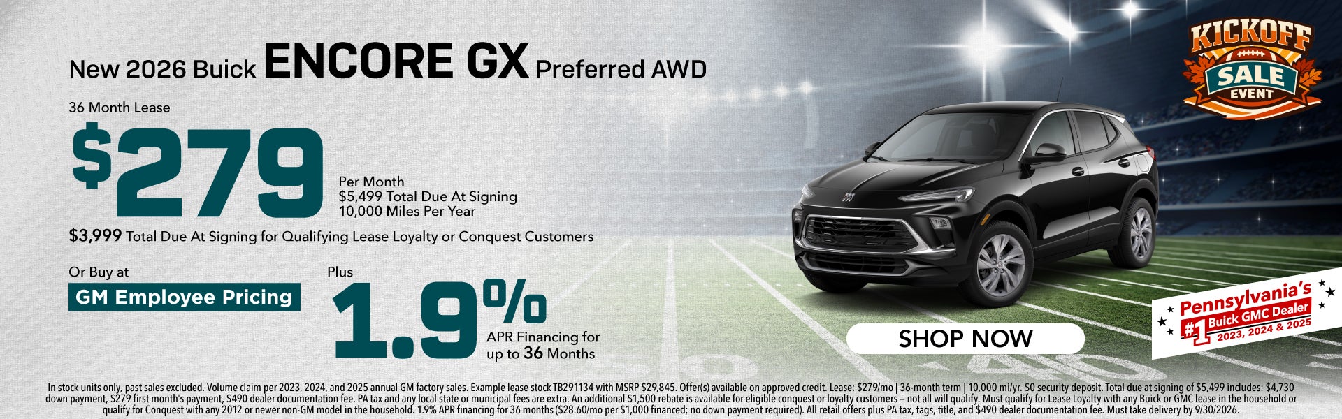 New 2026 Buick Encore GX Preferred FWD