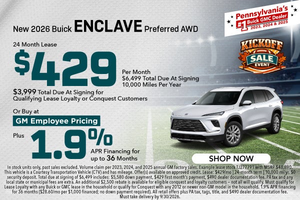 2026 Buick Enclave Preferred FWD