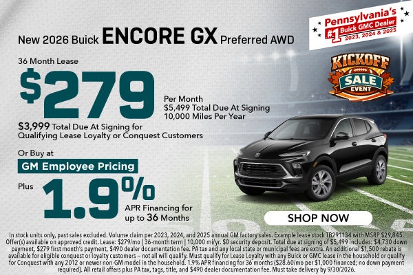 New 2026 Buick Encore GX Preferred FWD