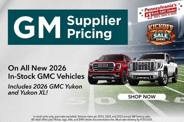 August GMC Specials